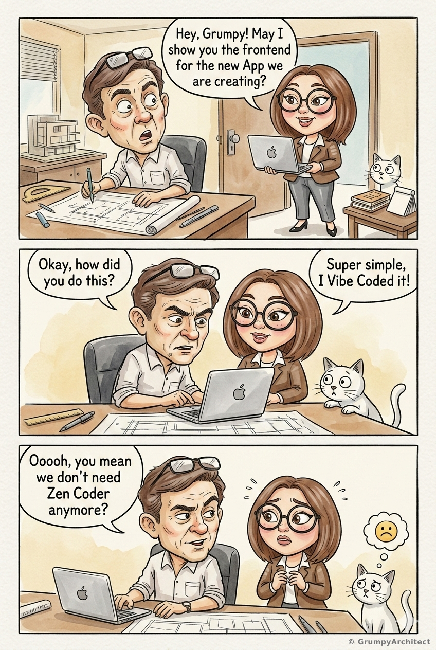 Xm Comic Software Development GrumpyArchitect - Daily IT Comics | Software Development Humor