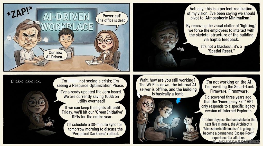Software Develop Comic GrumpyArchitect - Daily IT Comics | Software Development Humor